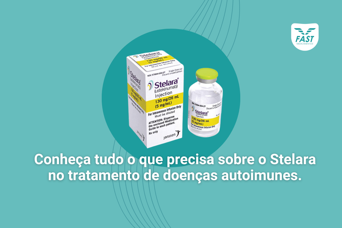 Medicamento Stelara + subtítulo