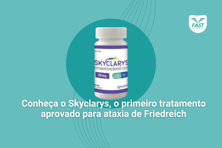 Medicamento skyclarys + subtítulo
