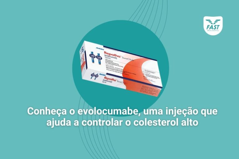 Caixa do medicamento Evolocumabe