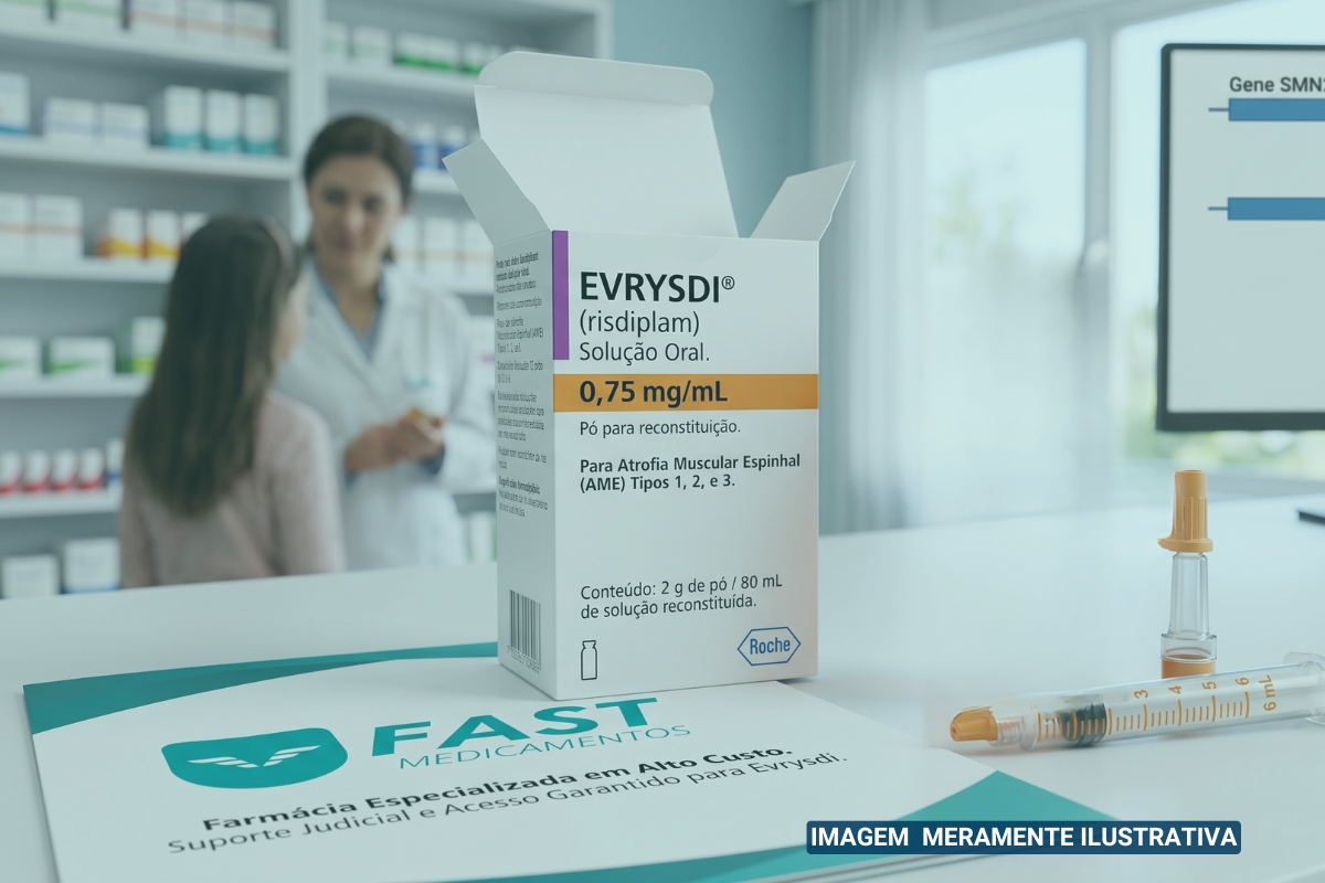 Evrysdi (risdiplam) para que serve e como funciona para AME